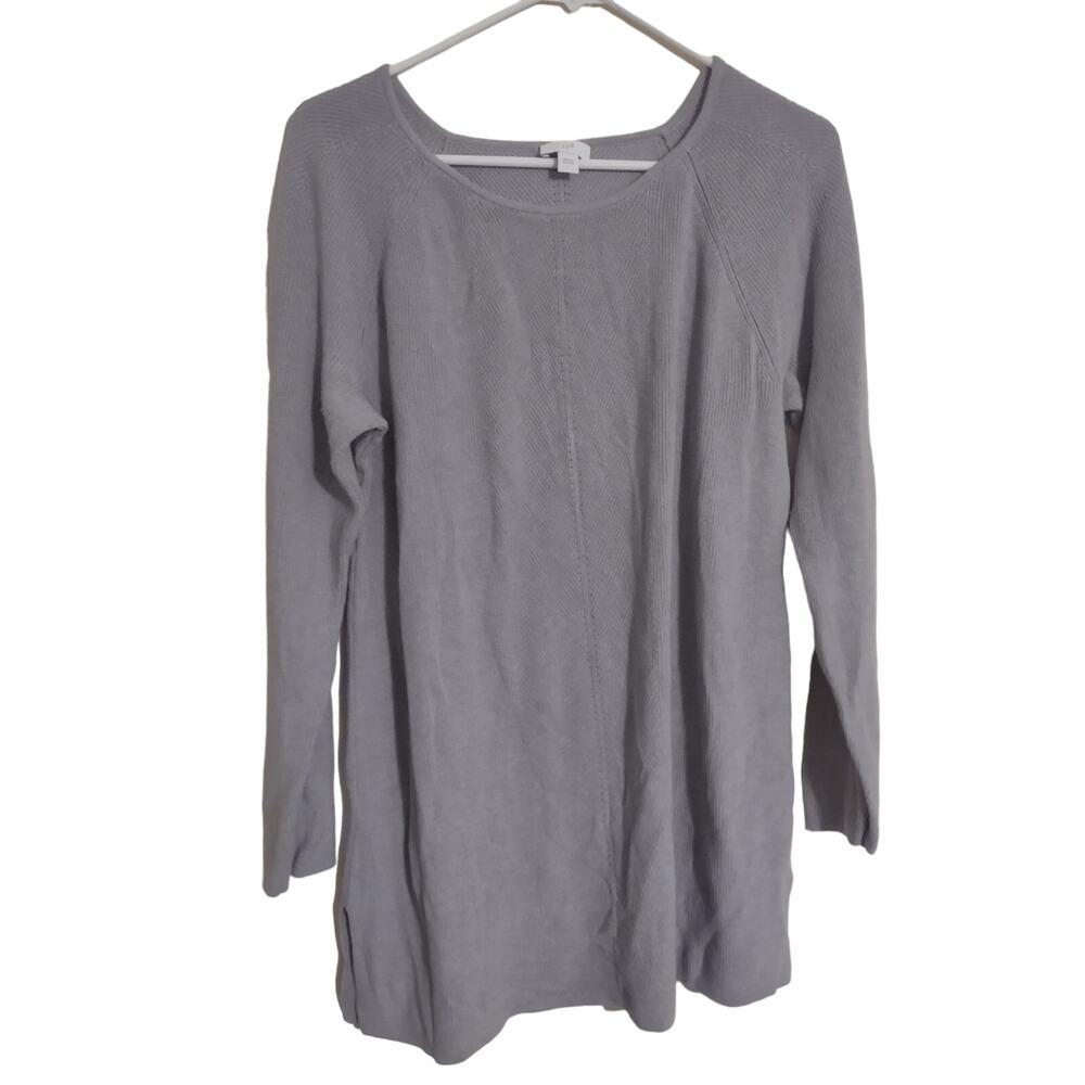 J. Jill Lightweight Tunic Sweater Size Large Classic Casual Preppy Normcore‎